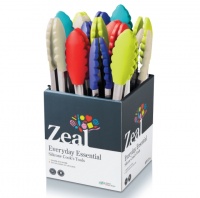 Silicone Non Stick Kitchen Tongs By CKS Zeal